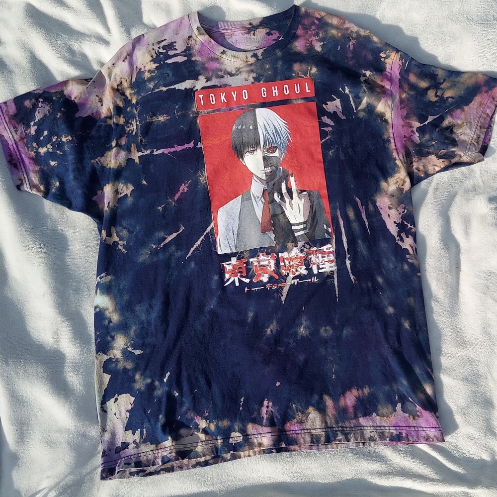 Abstract Tie Dye Tokyo Ghoul Anime Tee 2XL